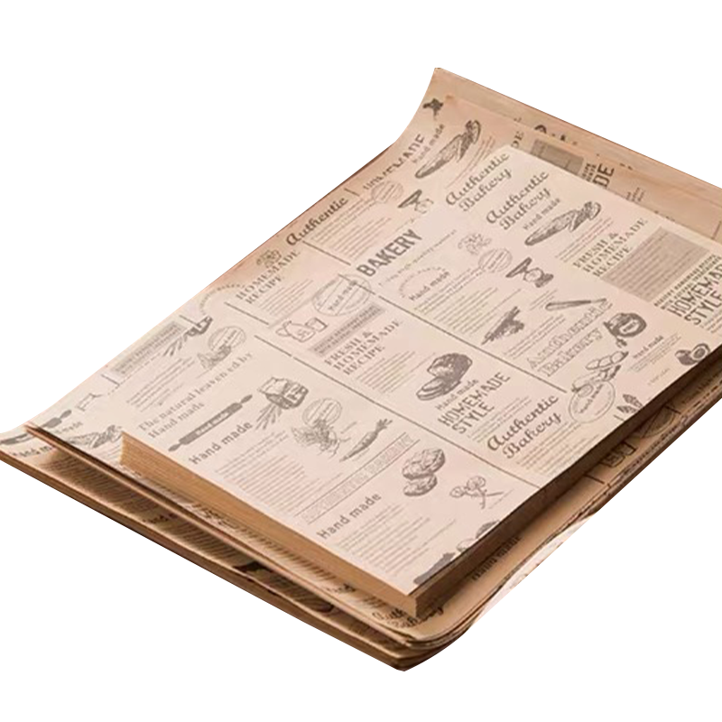 Oil-proof coated packaging paper