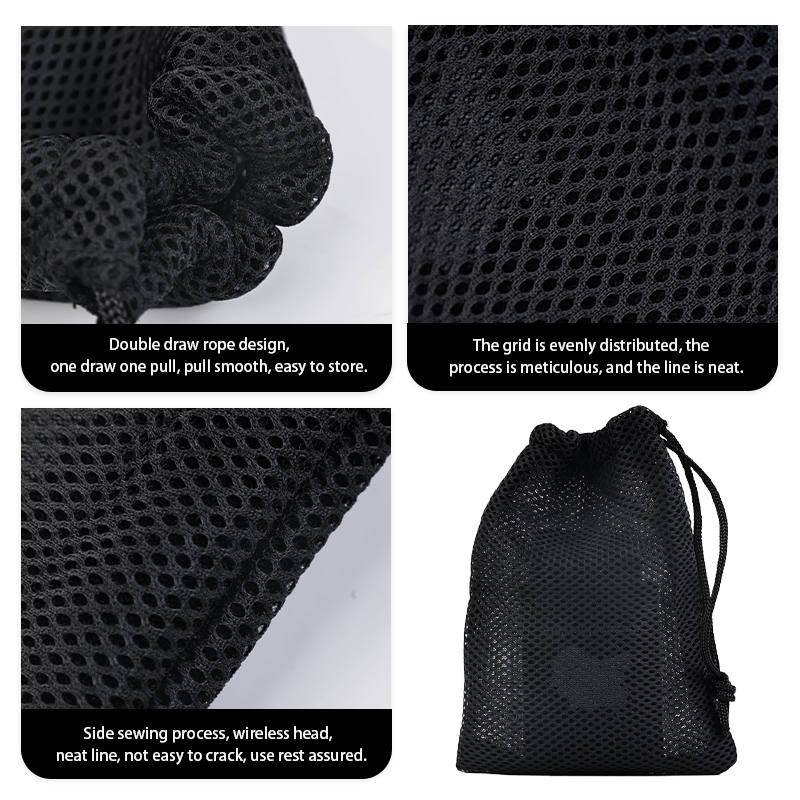 Mesh drawstring bag 8.31