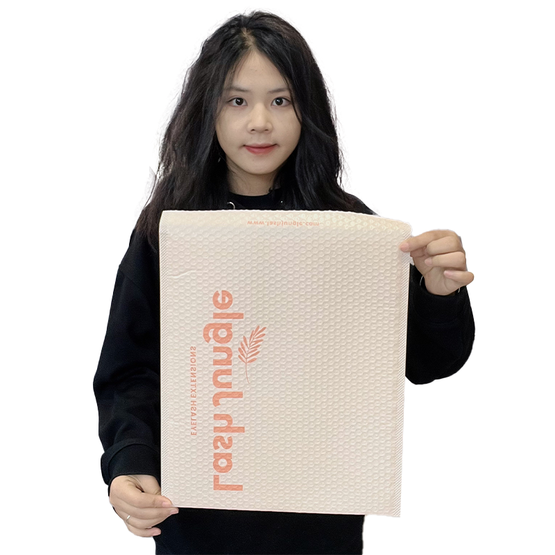 Pink co-extrusion film self-sealing courier bag 2.29