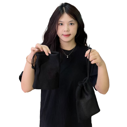 Mesh drawstring bag 8.31